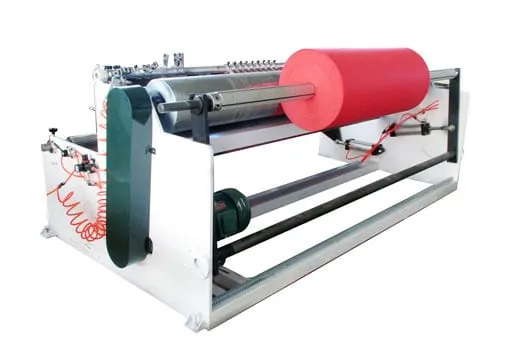 non-woven fabric slitting machine
